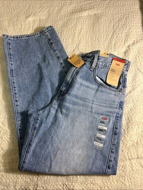 Levi's High-Rise cinch barrel Light Blue Women's Jeans size 31